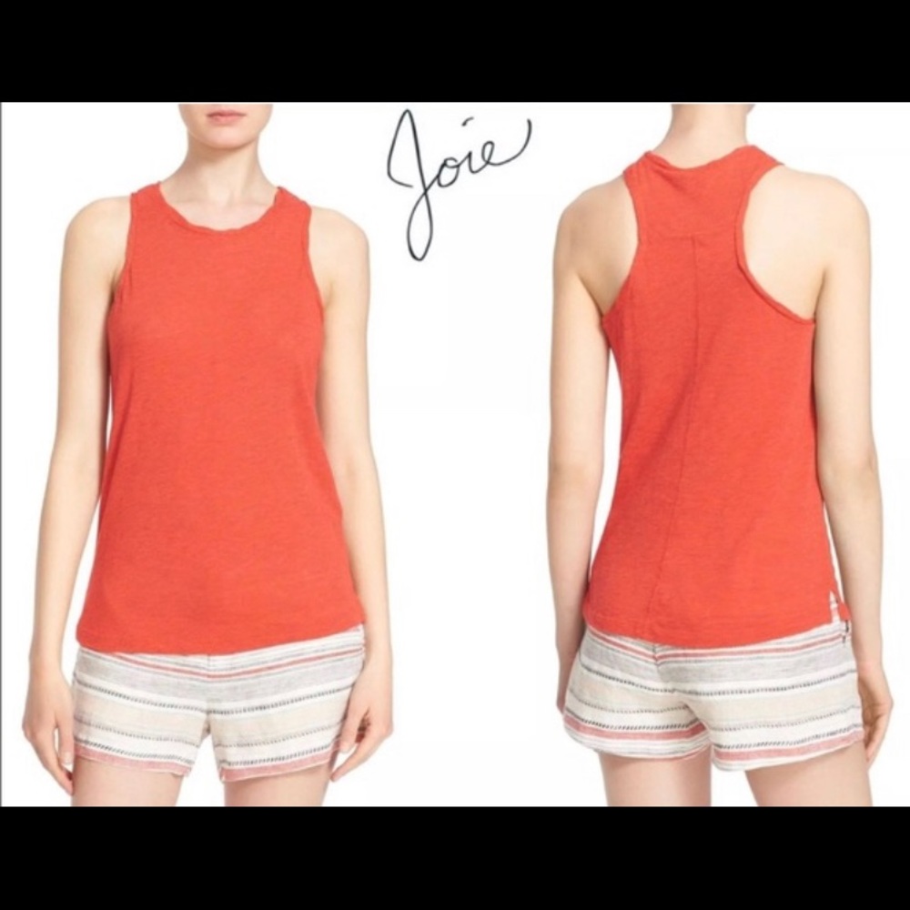Joie cotton racer back tank